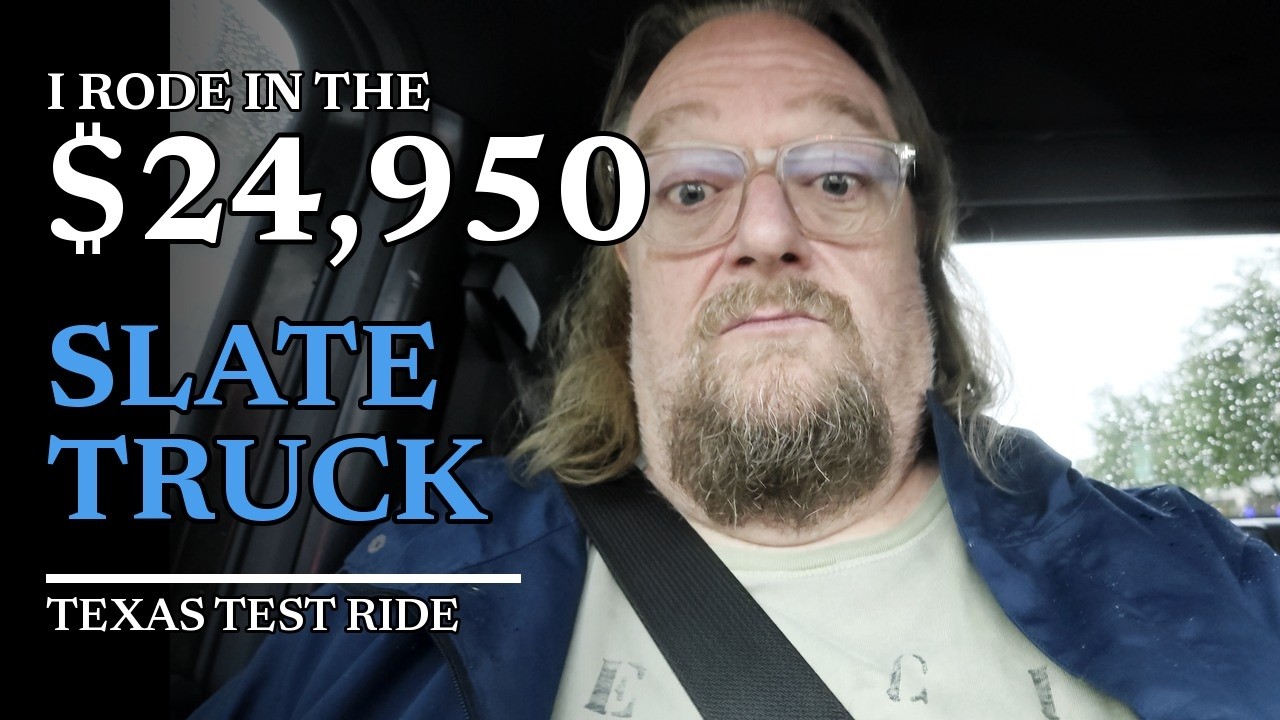 I Rode in the $24,950 Slate Truck in the Pouring Rain